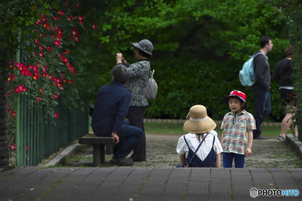 公園の撮影会スナップ　イ