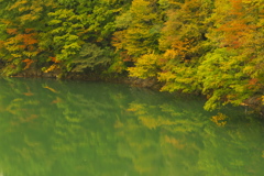 五十里湖の紅葉
