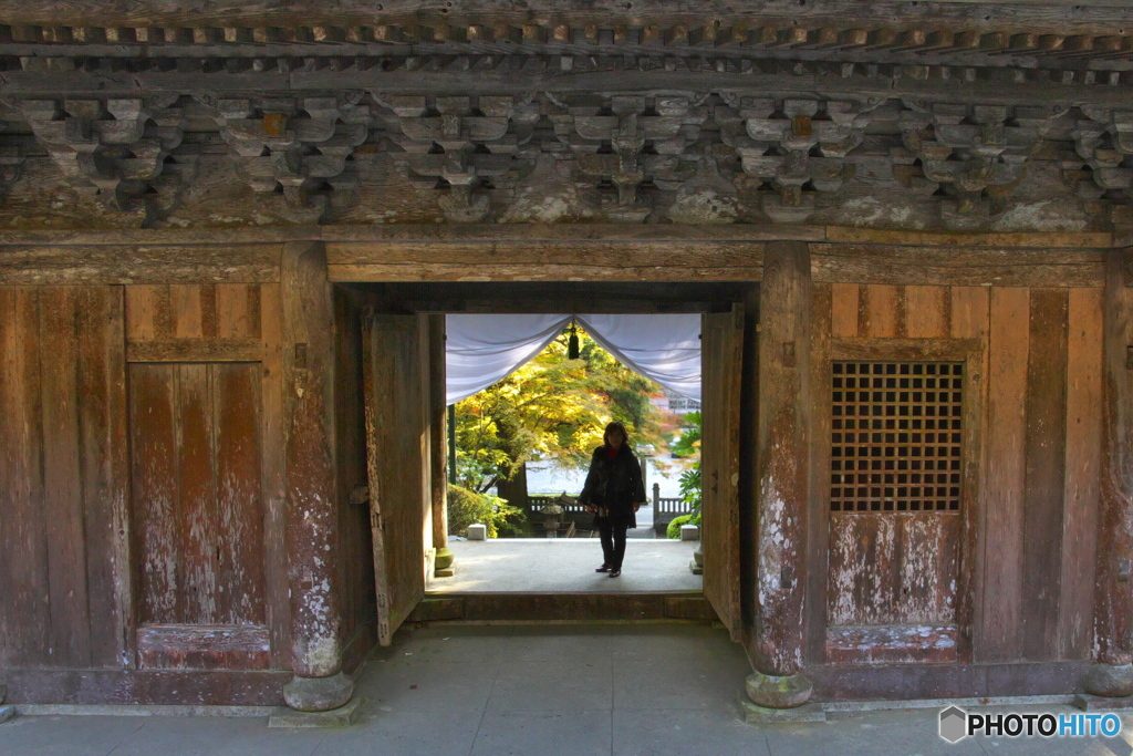 雲岩寺の正門