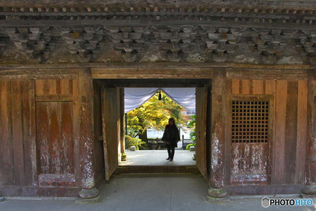 雲岩寺の正門