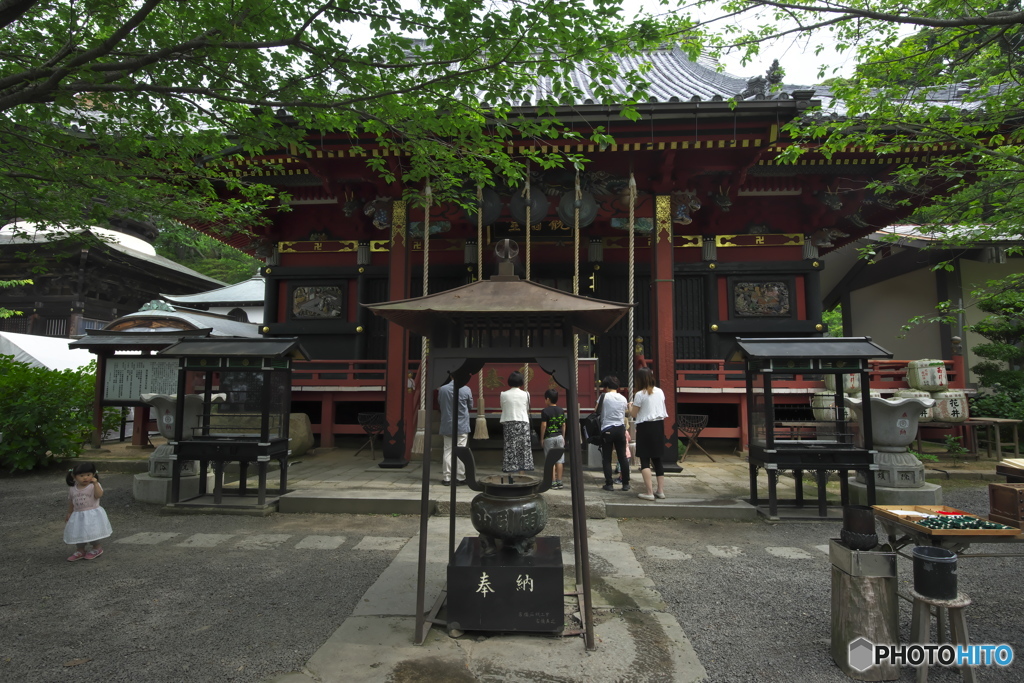雨引山樂法寺のこども　四