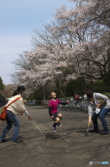 公園の縄跳び