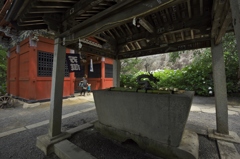 雨引観音樂法寺の境内　g