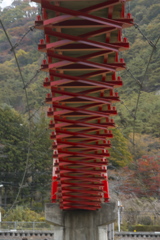 矢祭町の鮎吊り橋