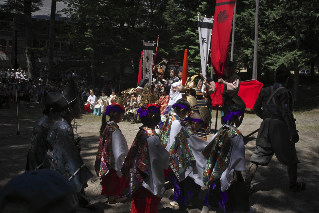 湯西川温泉平家祭り　参