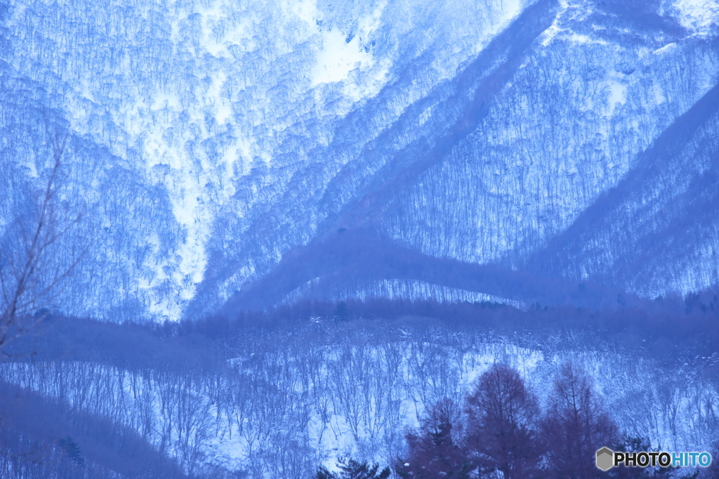 雪国の冬景色