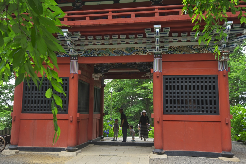 雨引観音樂寺事の境内　Ⅲ