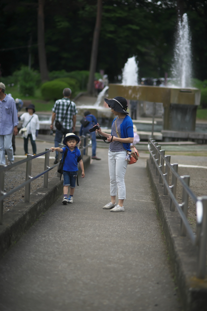 お母さんまた写真、、、！！