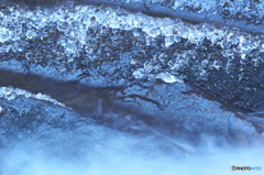 滝川渓谷の氷柱