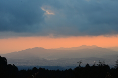 富士山からの夕焼け2