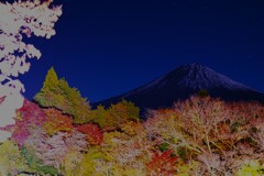 白糸からの富士山