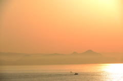 田子の浦からの駿河湾