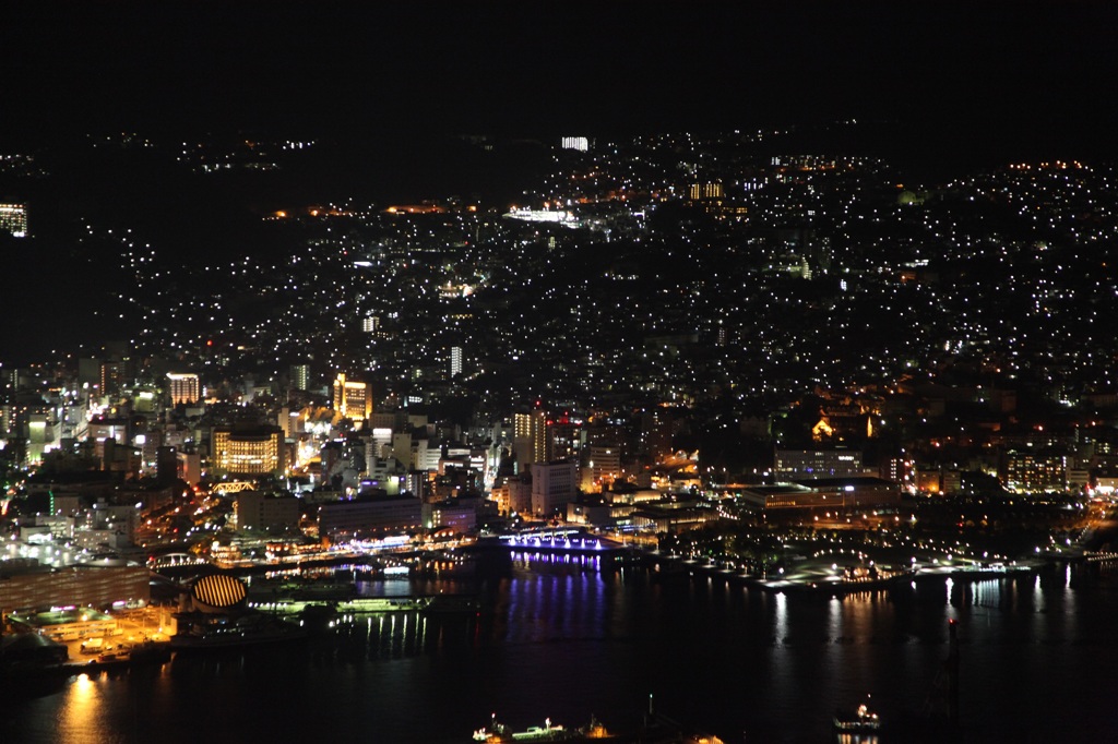 世界新三大夜景（稲佐山からの長崎）