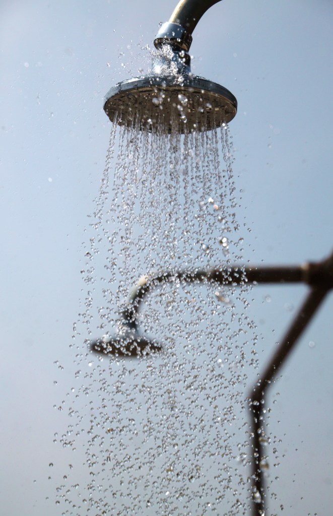 シャワーーーっ!