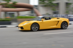 シンガポール　ランボルギーニ2