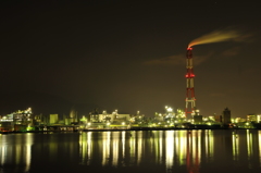 工場夜景1