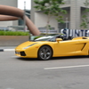 シンガポール　ランボルギーニ1