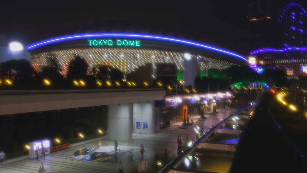 tokyo foggy night