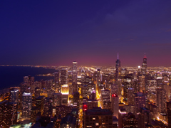 Night View from John Hancock Center