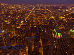 Night View from John Hancock Center