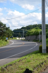 北軽井沢のパーキング付近から