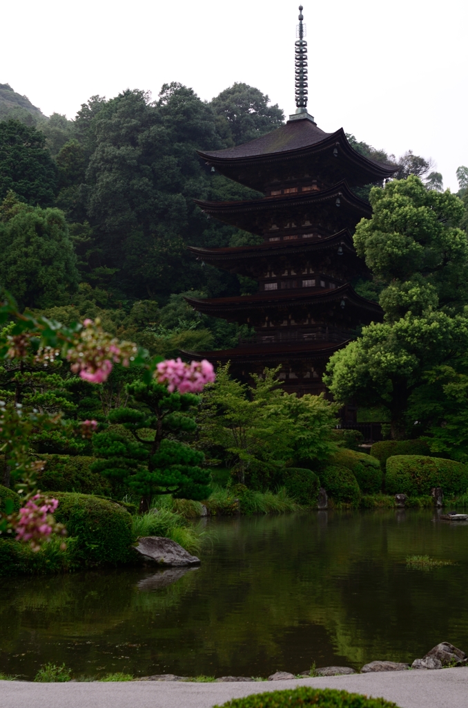 瑠璃光寺 五重塔