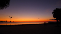 定点観測：夕日