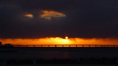 定点観測：夕日