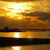 定点観測：夕日