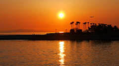 定点観測：夕日