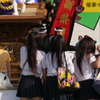 岸和田女子はロングヘアーだった。