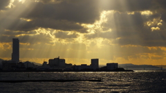 定点観測：夕日