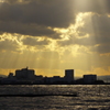 定点観測：夕日