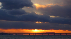 定点観測：夕日