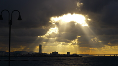 定点観測：夕日