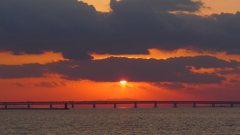 定点観測：夕日