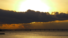 定点観測：夕日