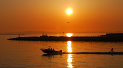 定点観測：夕日