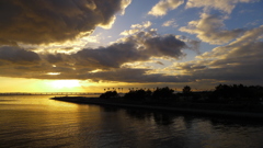 定点観測：夕日