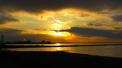 定点観測：夕日