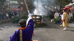 えべっさん「紫燈大護摩供・火渡りの儀式」