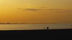 定点観測：夕日