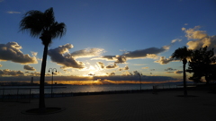 定点観測：夕日