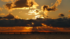定点観測：夕日