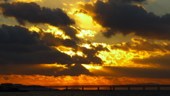 定点観測：夕日