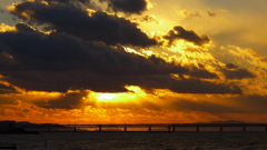 定点観測：夕日