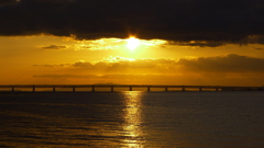 定点観測：夕日