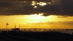 定点観測：夕日