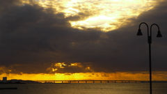 定点観測：夕日