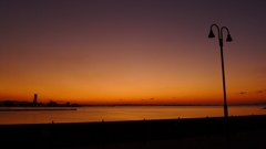定点観測：夕日